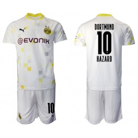 Fußballtrikots Borussia Dortmund Thorgan Hazard 10 Kinder 2020-2021 Kurzarm Ausweichtrikot kaufen